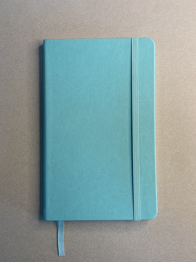 Notebook,PU hardcover A5, 96 sheets 70g paper